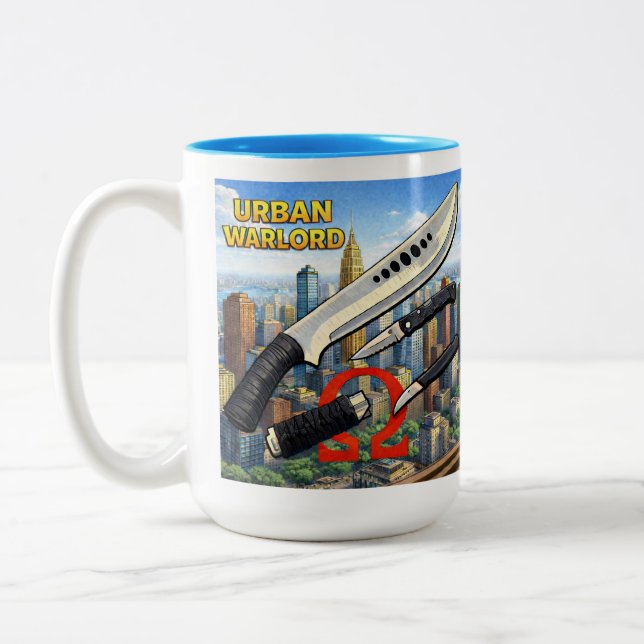 Urban Warlord Mug Två-Tonad Mugg (Vänster)