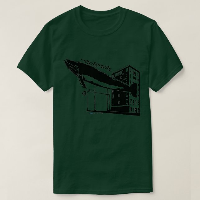 Urban Whale T Shirt (Design framsida)