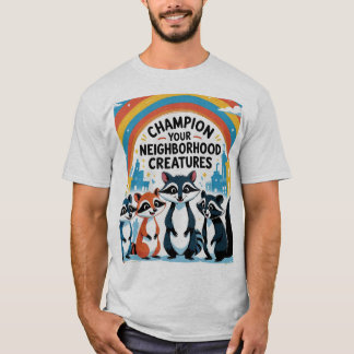 Urban Wildlife Heroes T Shirt