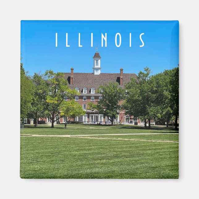Urbana Champaign Illinois Magnet (Framsidan)