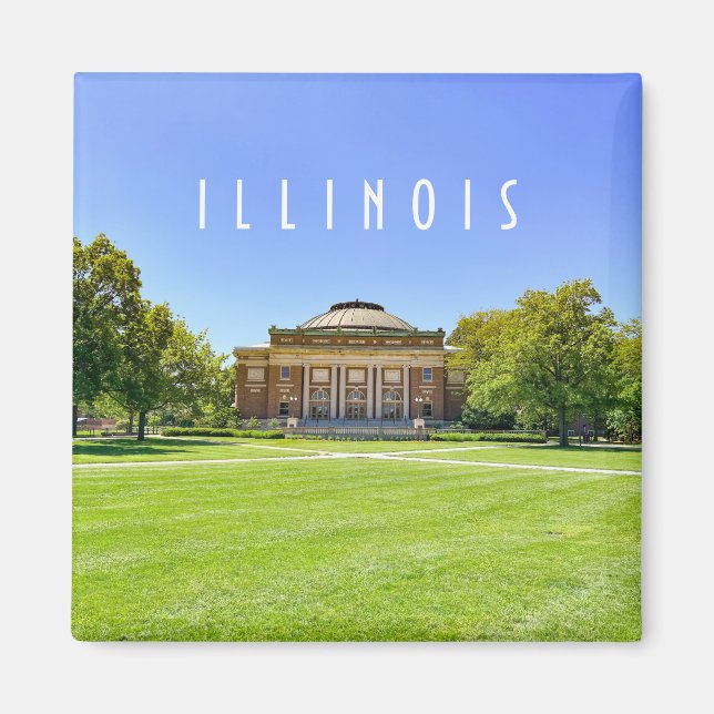Urbana Champaign Illinois Magnet (Framsidan)