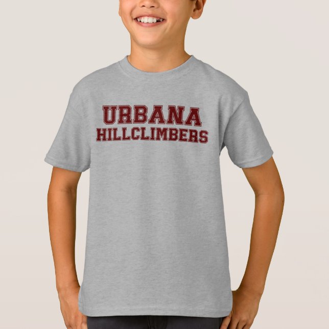 Urbana Hillklättbers Barn Tshirt T Shirt (Framsida)