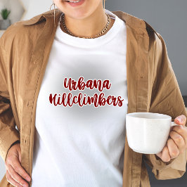 Urbana Hillklättbers Grått Blur Tshirt T Shirt
