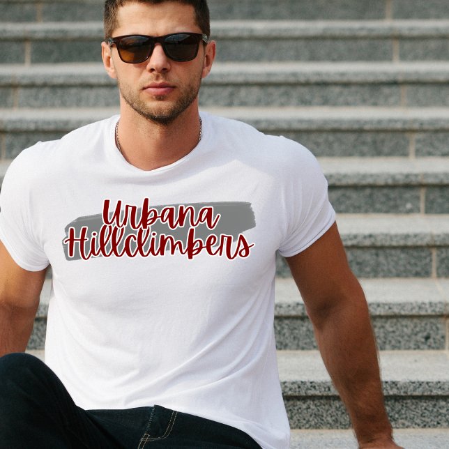 Urbana Hillklättbers Grått Rand Tshirt T Shirt (Skapare uppladdad)