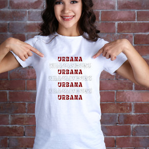 Urbana Hillklättbers Retro Repeat Tshirt T Shirt