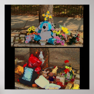 Urbana minnesmärken poster