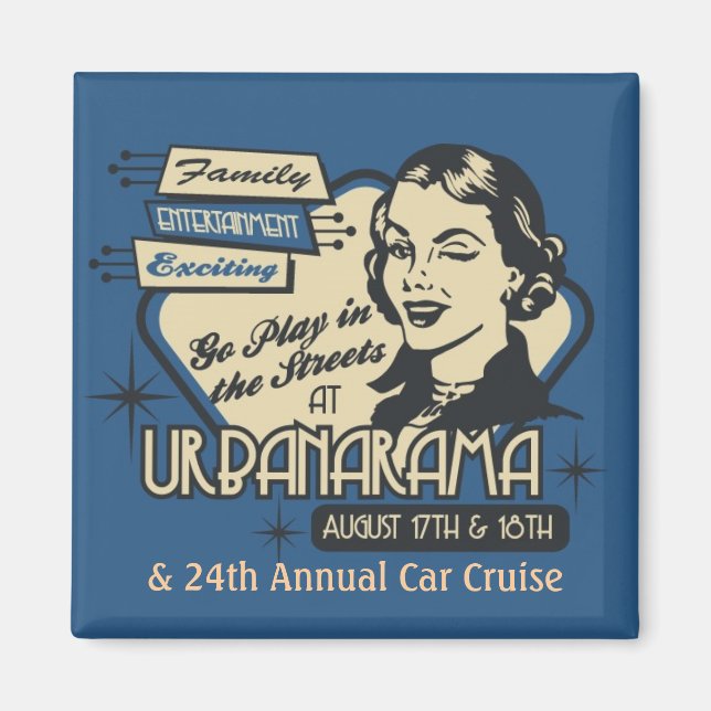 Urbanarama 2012 Festival Magnet (Framsidan)