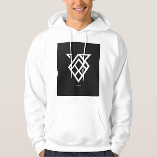 Urbaniseringsikoner - Minimalistiskt Kant Hoodie
