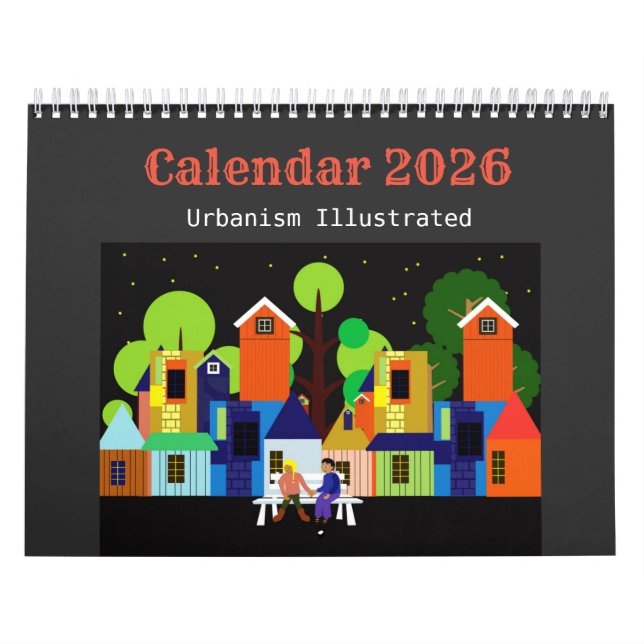 Urbanism Illustrerad Kalender (Omslag)