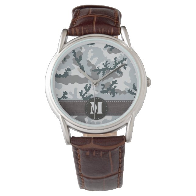 Urbankamouflage Armbandsur (Framsida)