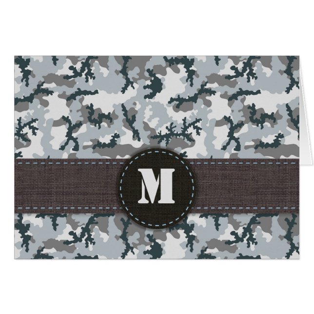 Urbankamouflage Hälsningskort (Framsidan Horizontal)