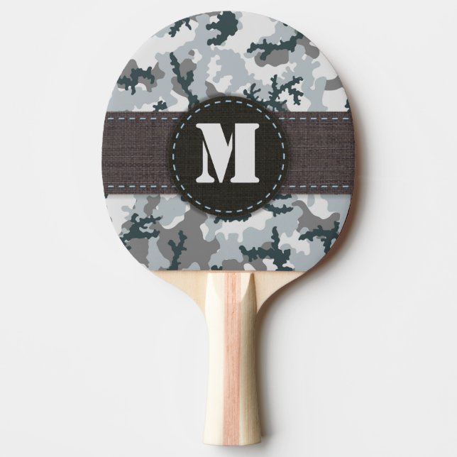 Urbankamouflage Pingisracket (Framsidan)