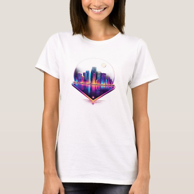 Urbanreflektioner Kvinnor T-Shirt (Framsida)