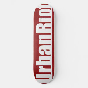 UrbanRiot JP1 rött däck Skateboard Bräda 20 Cm