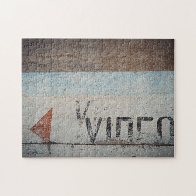 Urbantematerad film av stil-filmen älskare pussel (Horisontell)