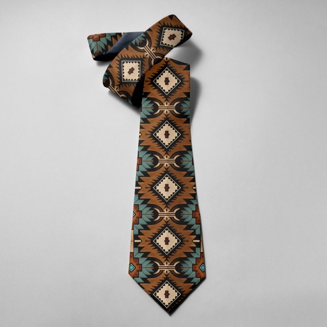 Urbefolk Muster Indisk Kultur Boho Stil Slips (Skapare uppladdad)