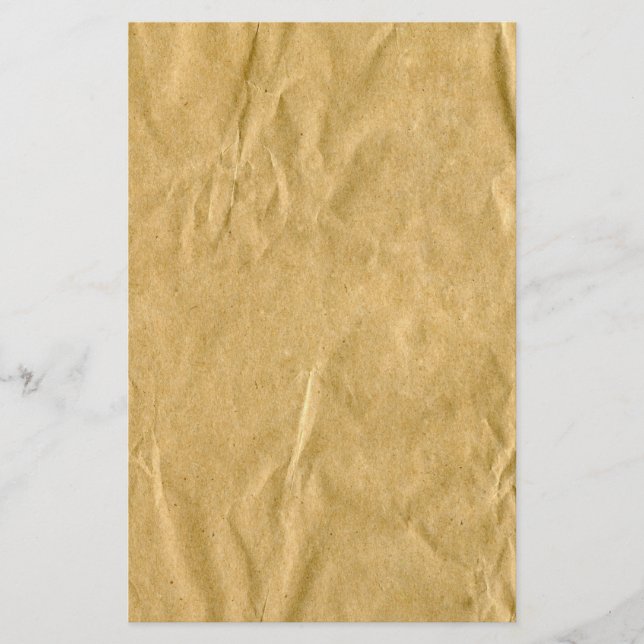 Urbenad kartong Struktur Brevpapper (Framsida)