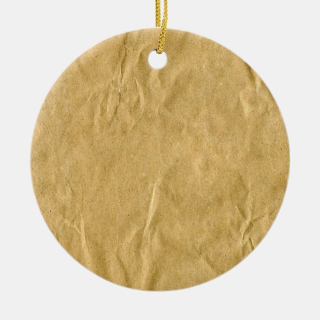 Urbenad kartong Struktur Julgransprydnad Keramik (Framsidan)