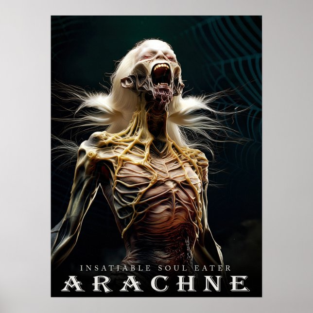 Urbesta och varelser: ARACHNE Poster (Framsidan)