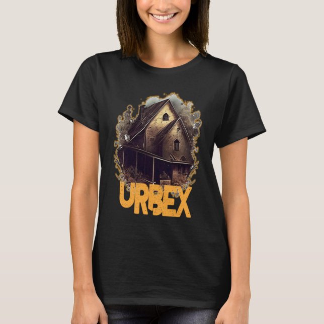 Urbex Borttappad Ställe City Tours T Shirt (Framsida)