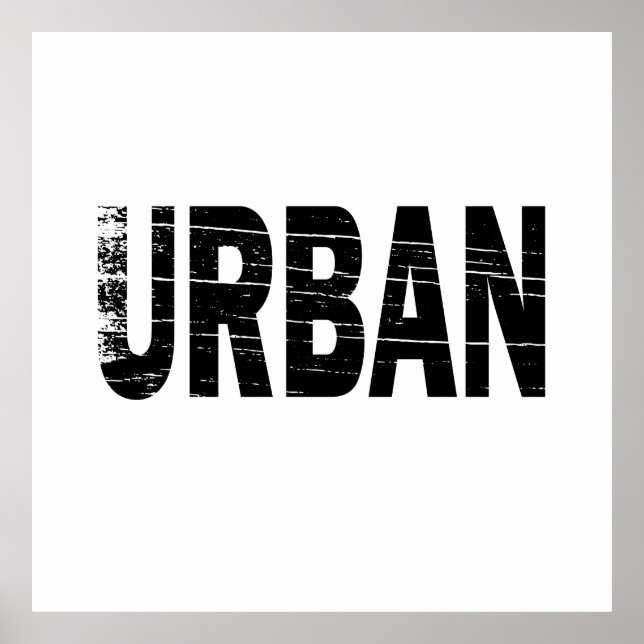 Urbex Urbanart Urban Explorer Poster (Framsidan)