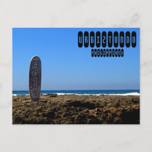 Urbiztondo Beach i La Union Filippinerna Vykort