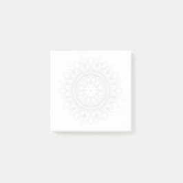 Urbleknad Mandala Fantasy Blomma och hjärtan Post-it Block