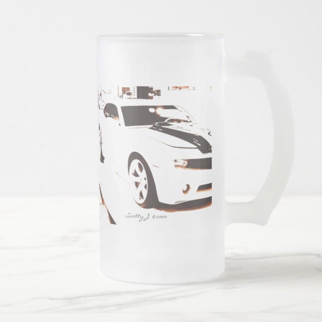 Urblekt Camaro © tar copyrightt på 2009 S.J. Frostat Ölglas (Höger)