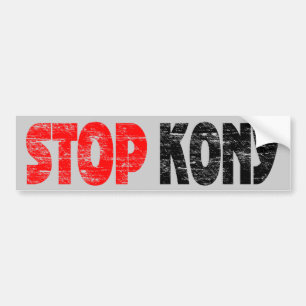 Urblekt stoppKony bildekal