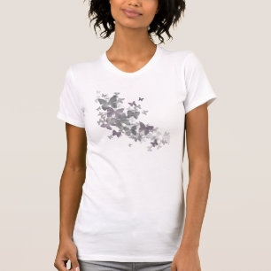 Urblekta fjärilar t shirt
