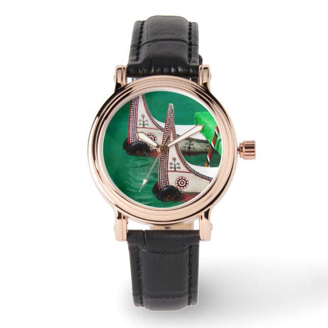Urbördig folkets kanot armbandsur (Framsida)