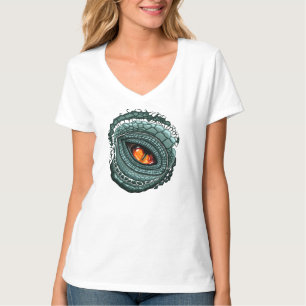 Urdjur Ödla Rovdjur Öga T Shirt