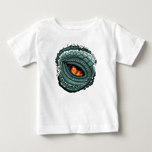 Urdjur Ödla Rovdjursöga T Shirt (Framsida)