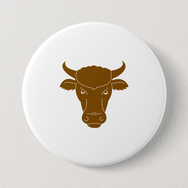 Urdorf Bull Head Patches & Buttons Knapp (Framsida)