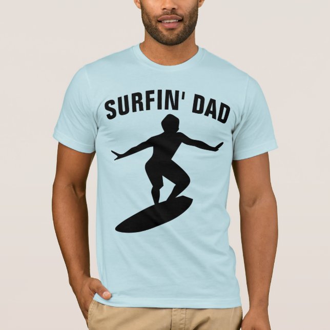URFING PAPPA - SURFER T-Shirts (Framsida)