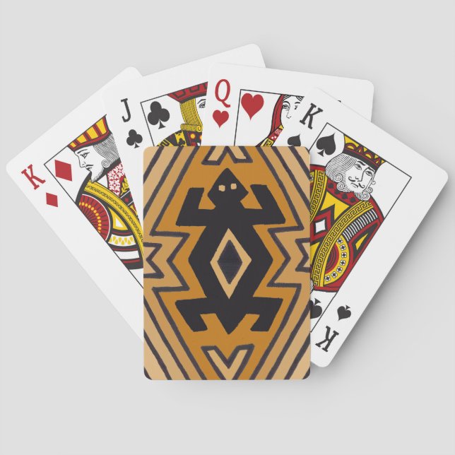 Urfolk Amerikan Mimbres Björn Casinokort (Baksidan)