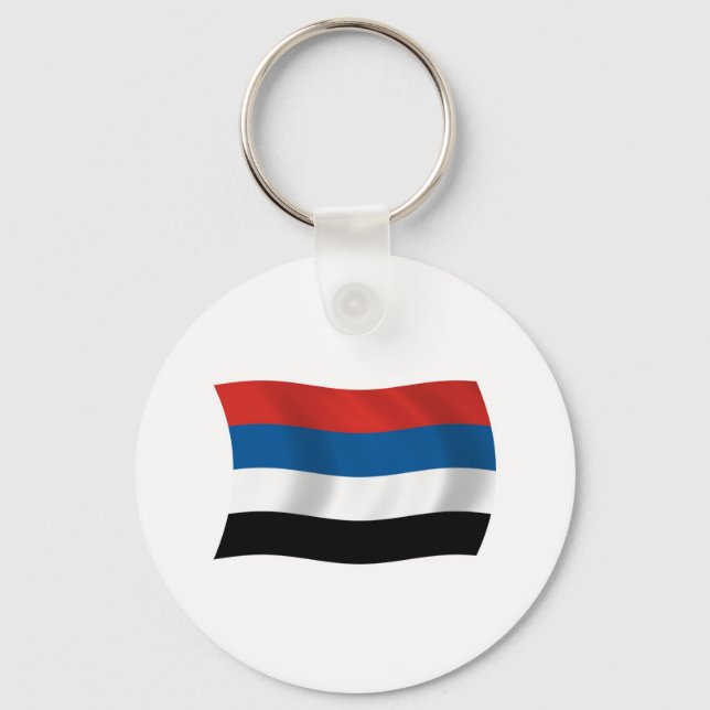Urfolksflaggans nyckelring från Colombia (Framsida)