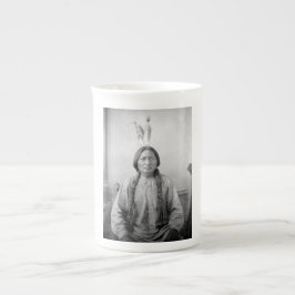Urfolksikon: Lakotahövdingen Sitting Bull Benporslin Mugg
