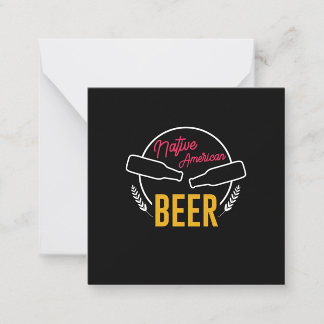 Urfolksöl Anteckningskort (Framsida)