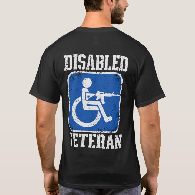 Urhindrad Veteran Mörk T Shirt (Baksida)