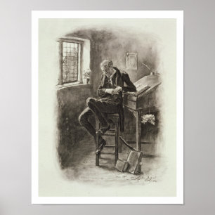 Uriah Heep från "Charles Dickens: A Gossip om Poster