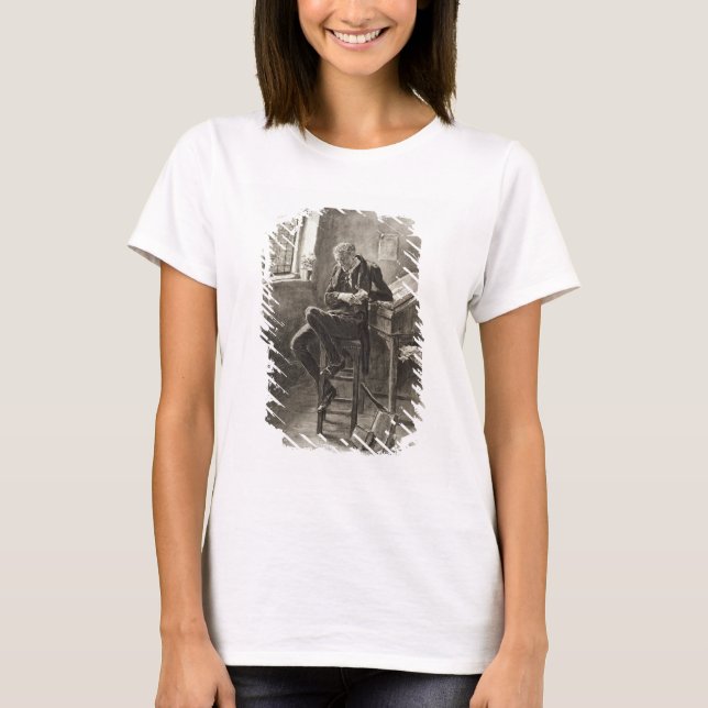 Uriah Heep från "Charles Dickens: A Gossip om Tee Shirt (Framsida)