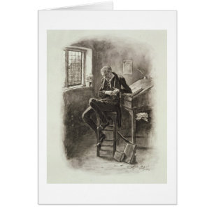 Uriah Heep, från 'Charles Dickens: Ett skvaller Hälsningskort