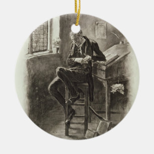 Uriah Heep, från 'Charles Dickens: Ett skvaller Julgransprydnad Keramik