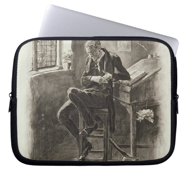 Uriah Heep, från 'Charles Dickens: Ett skvaller Laptop Sleeve (Framsidan)