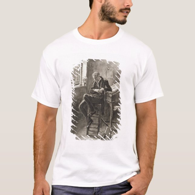 Uriah Heep, från 'Charles Dickens: Ett skvaller Tee Shirt (Framsida)