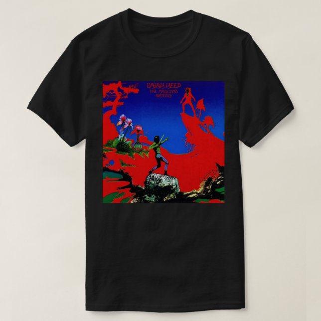 Uriah Heep - Magician&x27;s Birthday Classic T T Shirt (Design framsida)