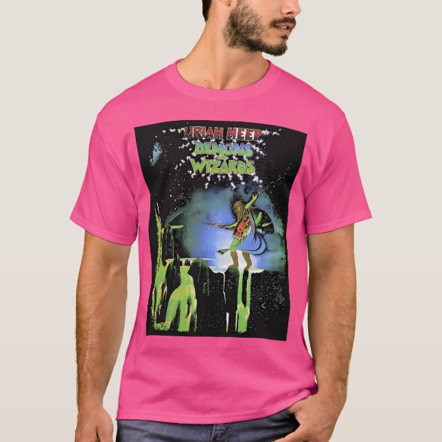 Uriah Heep New Classic s Band T Shirt (Framsida)