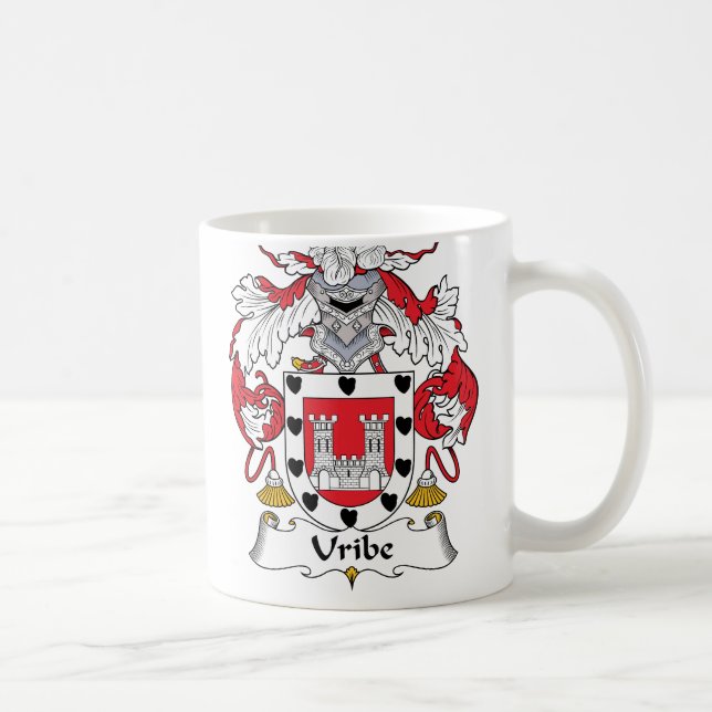 Uribe familjvapensköld kaffemugg (Höger)