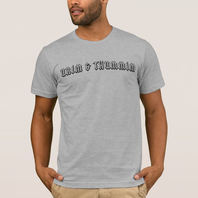 Urim och Thummim Tee Shirt (Framsida)